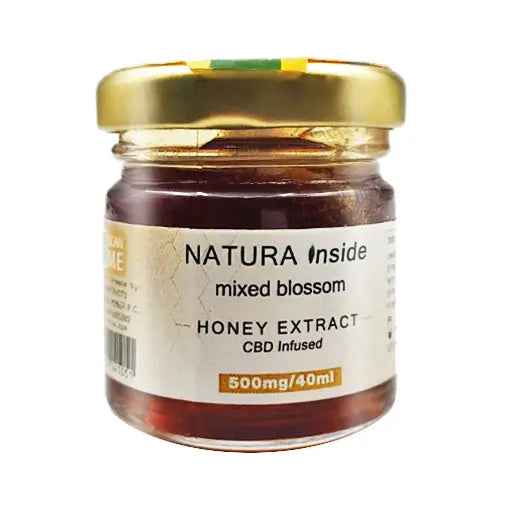 Natura Inside CBD Honey Extract – 500mg CBD per 40ml, for Face Mask, 40ml
