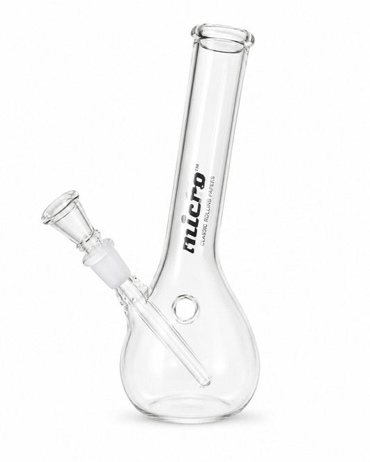Micro Glass Bong 01182 – Clear, 22 cm
