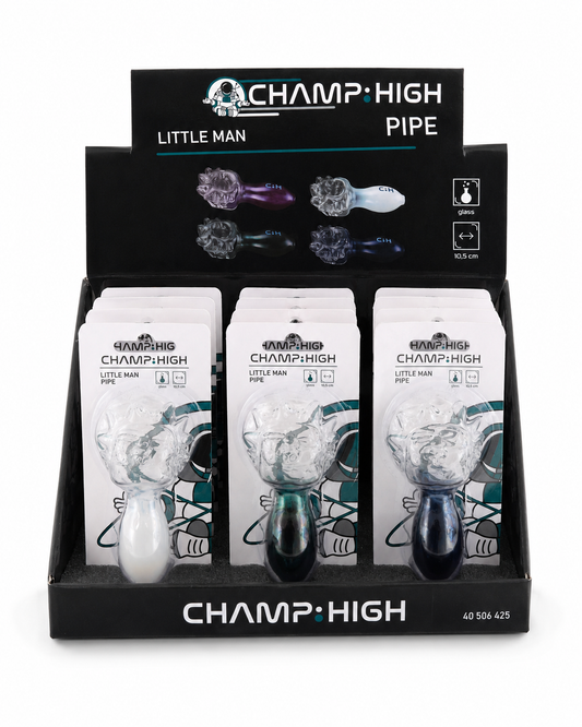 CHAMP HIGH Little Man Glass Pipes 10.5 cm
